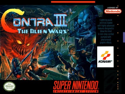 Видео: Contra 3: The Alien Wars Прохождение (SNES Rus)