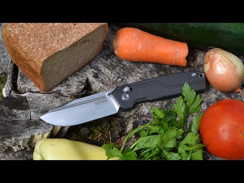 Видео: Нож SRM Rubik 7228L MB1 лесная кухня