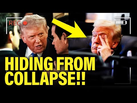 Видео: Трамп бежит и прячется во Флориде, пока весь срок рушится