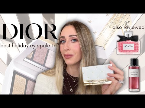Видео: Палитра FANCIEST из праздничной коллекции Dior: Легендарный кутюрный футляр для макияжа глаз