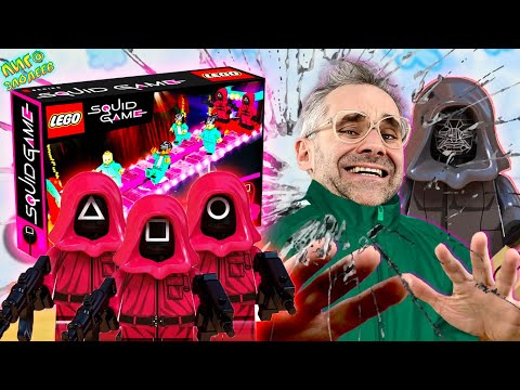 Видео: LEGO ИГРА В КАЛЬМАРА! СТЕКЛЯННЫЙ МОСТ SQUID GAME - ДОКТОР ЗЛЮ И СУПЕРГЕРОИ - НОВАЯ ИГРА!