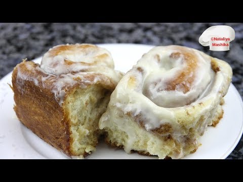 Видео: ТАЮЩИЕ ВО РТУ | Булочки с корицей | Cinnamon rolls | Канадская кухня | Невероятно вкусные !!!!