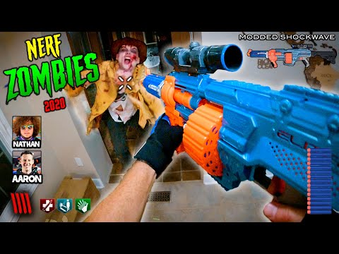 Видео: NERF встречает Call of Duty: ZOMBIES! 2020 | (Шутер от первого лица с Nerf Gun!)