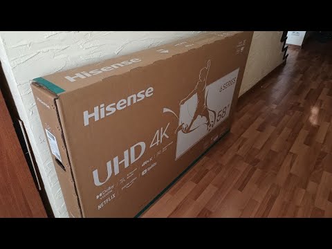 Видео: Розпаковка і огляд телевізора Hisense 58A6N 2024 року