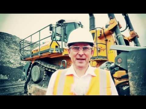 Видео: Бульдозер Liebherr PR 776