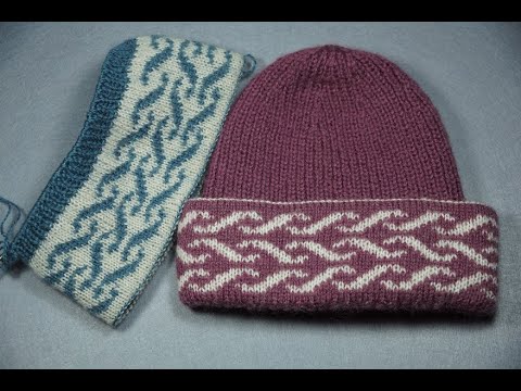 Видео: Шапка волна.