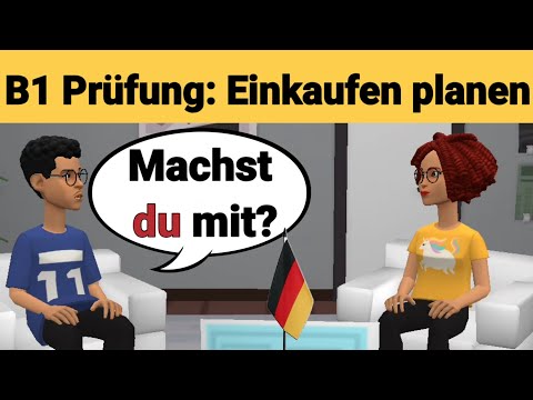 Видео: Устный экзамен по немецкому языку B1 | Совместное планирование/Диалог | Устная речь, часть 3