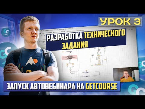 Видео: Урок 3. Техническое задание (ТЗ) для автовебинарной воронки - Как создать АВТОВЕБИНАР на GetCourse