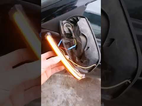 Видео: установка повторителя зеркал приора