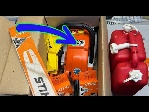 Видео: ШОК ! Ця бензопила STIHL пролежала у німця 40 років новою в коробці