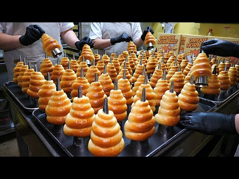 Видео: 20 особых видов единорогового хлеба от замечательной пары шеф-поваров / Корейская уличная еда