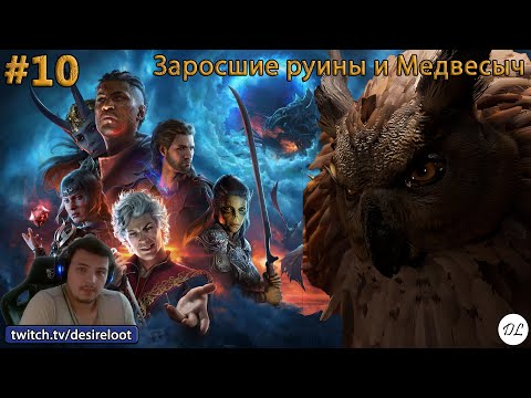 Видео: #10 Baldur’s Gate 3. Заросшие руины и Медвесыч