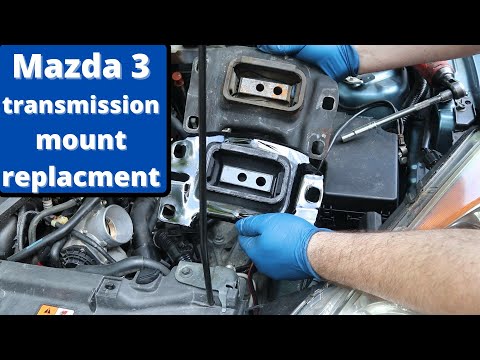 Видео: Как заменить опору коробки передач Mazda 3 2004-2013 годов выпуска