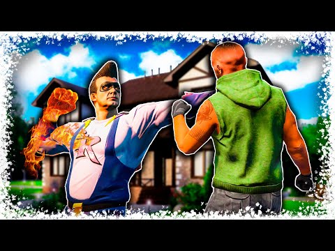 Видео: Қанды шайқас! Супергеройдың оқиғасы! (GTA V)