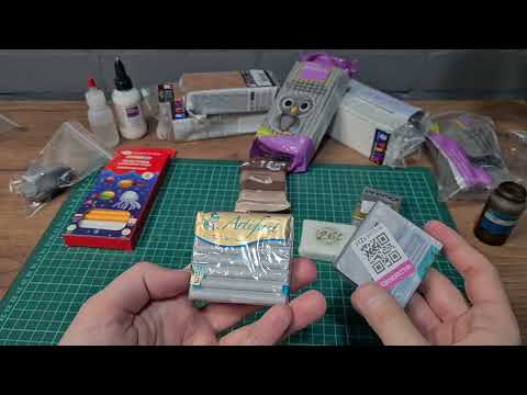 Видео: Обзор на Полимерную глину. SuperSculpey PREMO CERNIT FIMO Calligrata Craft&Clay ARTIFACT Цветик.