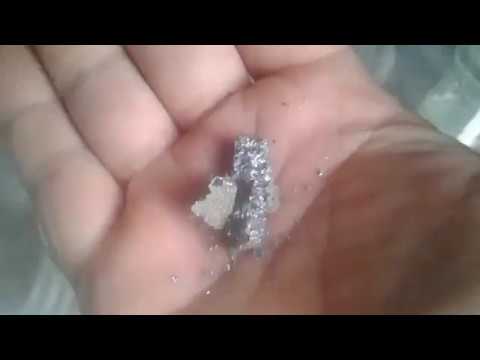 Видео: Посеребрёнка. 500 гр. Самый быстрый способ аффинажа.