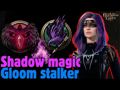 Видео: SHADOW MAGIC GLOOMSTALKER Сборка чародея/рейнджера — Baldur's Gate 3