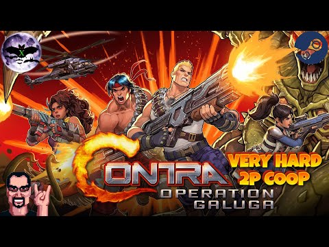 Видео: Contra Operation Galuga прохождение Coop [ Hard / 1-hit kill ] | Игра ( PC, Steam ) 2024 Стрим rus