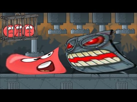 Видео: Red Ball - Красный Шарик. Смотреть ИГРУ.  [ФАНИК]
