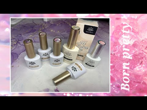Видео: Born Pretty. Шикарные гель лаки🔥Шелковые "кошки" 😻