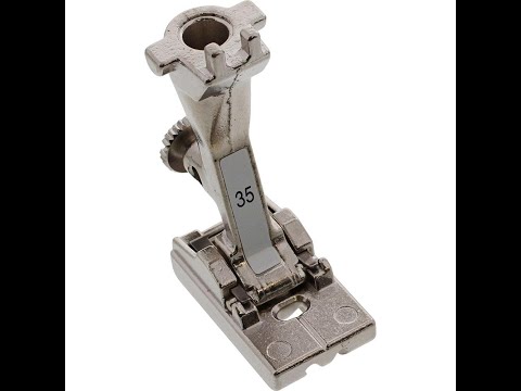 Видео: Советы Джины: потайная молния Bernina Presser Foot 35