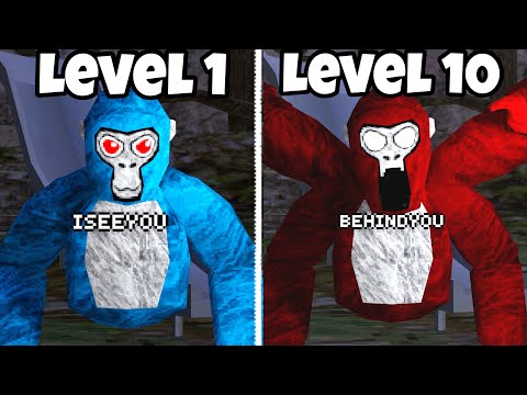 Видео: Я преследовал 10 уровней призраков-горилл...