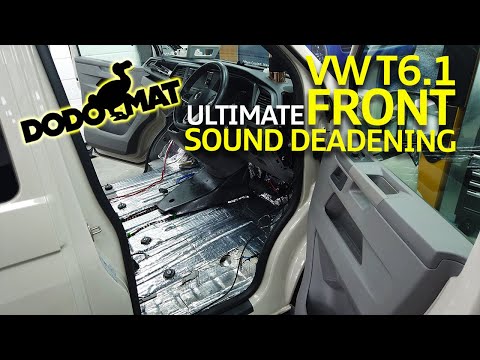 Видео: Ультимативная шумоизоляция передней части VW T6.1
