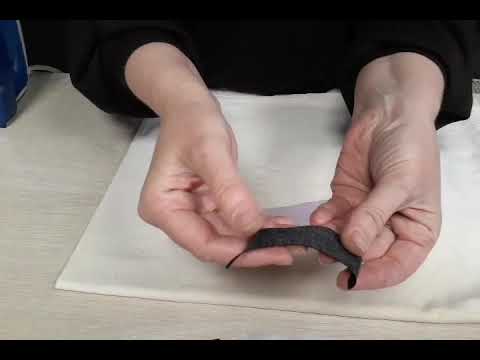 Видео: клеевая паутинка шириной 90 см для аппликаций и рукоделия