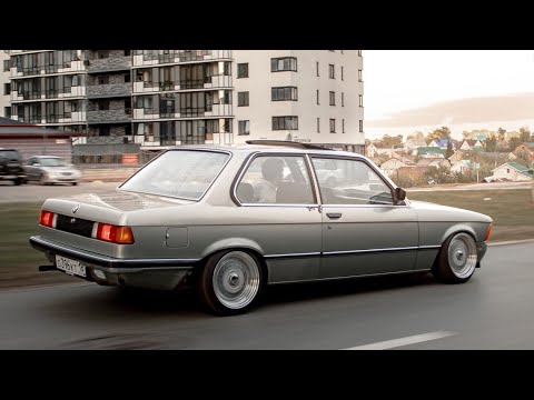 Видео: БАВАРСКАЯ МИЛФА. BMW e21. Делаем stance.