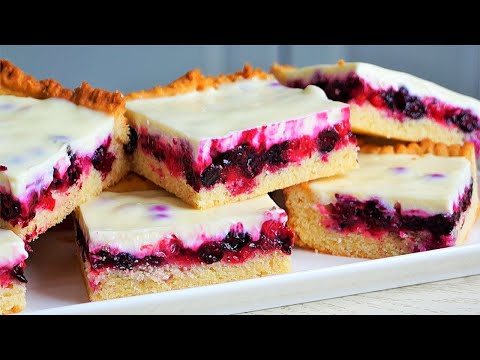 Видео: Просыпаюсь с мыслью ОБ Этом Пироге. Нереально вкусный ягодный пирог. Очень Вкусно!