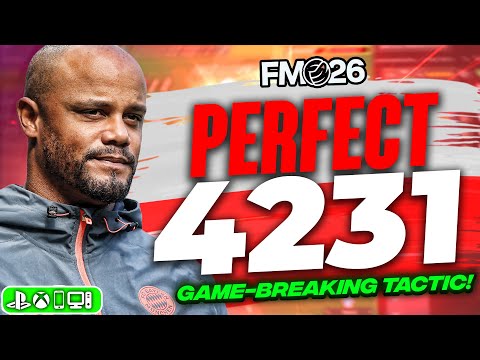 Видео: Тактика PERFECT 4231 FM26 компании Kompany не работает! | Лучшая тактика FM26
