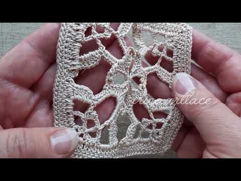 Видео: 😱 Необычный и простой в вязании квадрат крючком Креативное вязание