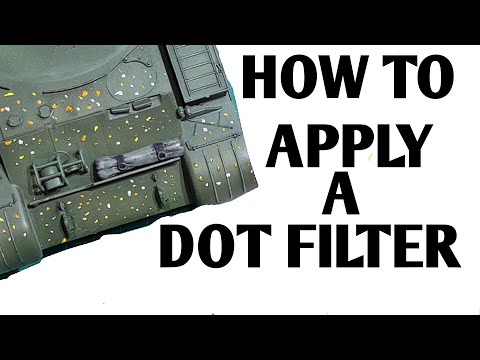 Видео: Как выдержать модель - используя Dot Filter