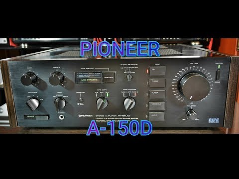 Видео: Усилитель PIoneer A-150D video review with disassembly. Видеообзор с разборкой и демонстрацией.