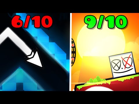 Видео: ОЦЕНКА ВАШИХ УРОВНЕЙ GEOMETRY DASH!