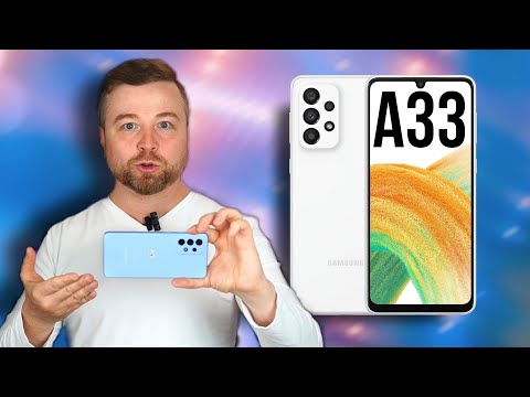 Видео: Galaxy A33, Samsung!ЛУЧШИЙ В ЛИНЕЙКЕ!? [Честный Обзор 4К]