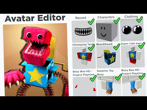 Видео: ДЕЛАЮ СКИН БОКСИ БУ В РОБЛОКСЕ!