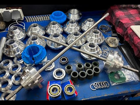 Видео: Усиленный подшипниковый узел или "Доводим китайский водомет до ума - 2"