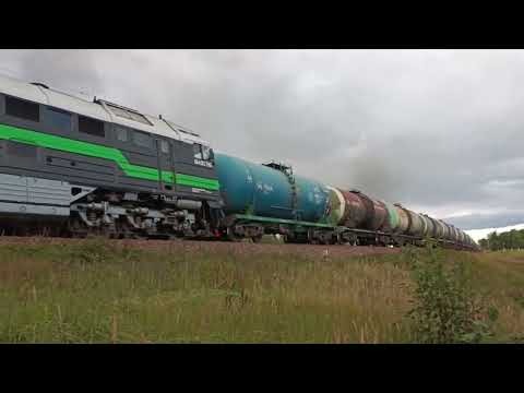 Видео: Маленький сборник тепловозов "2тэ116у"  и "2тэ25км" *ООО БалтТрансСервис*