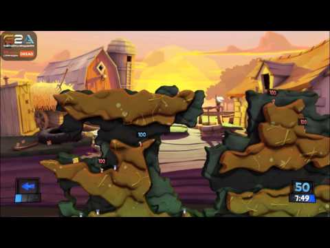 Видео: Dread и Волоша - Worms Revolution [24 окт 2015] игра 1