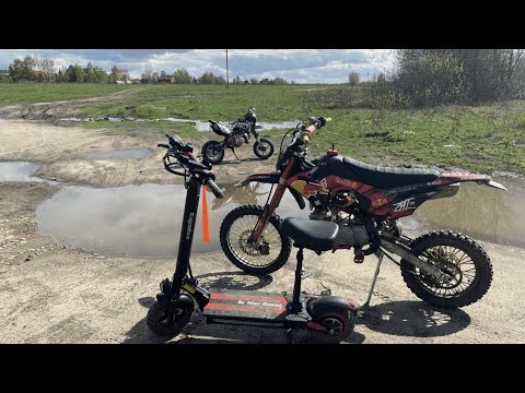 Видео: покатушка на электро самокате kugoo max speed
