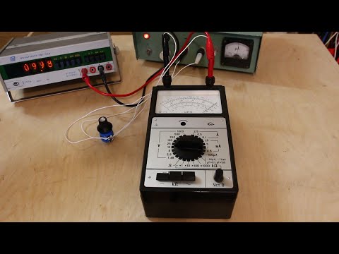 Видео: Тестер Ц4315 - внешний осмотр, оценка состояния измерительного механизма, проверка работоспособности