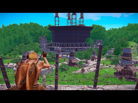 Видео: ИСТОРИЯ О СОСЕДЯХ! ЗАСТАВИЛ КЛАН ЛИВНУТЬ с  СЕРВЕРА в РАСТ/RUST!