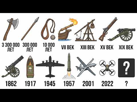 Видео: 13 самых смертоносных орудий каждой эпохи. Как человечество училось убивать?