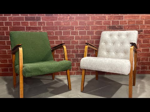 Видео: Реставрация кресла