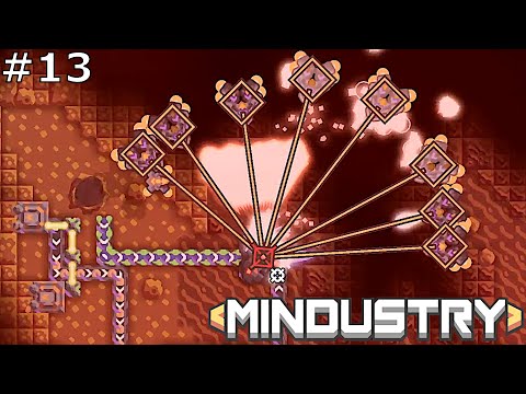 Видео: Защищаемся от воздуха противника / Пики / #13 / Mindustry / Миндастри Эрекир Пики