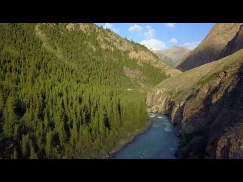Видео: Малый Нарын (relax). Кыргызстан.