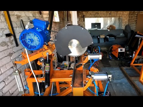 Видео: Супер пила из старого движка. 2 часть