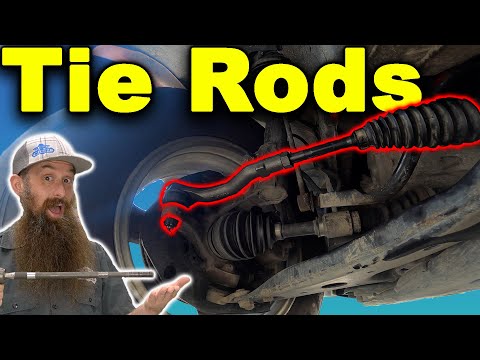 Видео: Как проверить и заменить неисправную рулевую тягу ~ Стук при повороте