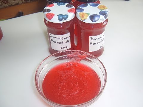 Видео: Желе из красной смородины. Маринкины творинки